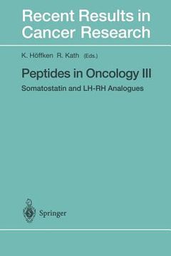 portada peptides in oncology iii: somatostatin and lh-rh analogues