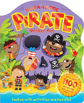portada Pirate Sticker Book (en Inglés)
