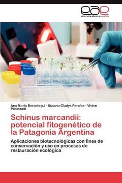 portada schinus marcandii: potencial fitogen tico de la patagonia argentina (en Inglés)