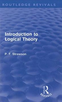 portada introduction to logical theory