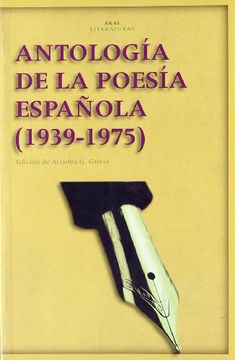 portada Antología de la poesía española, 1939-1975
