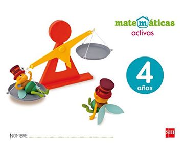 portada Matemáticas activas. 4 años (in Spanish)