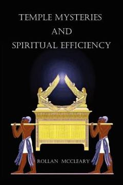 portada temple mysteries and spiritual efficiency (en Inglés)