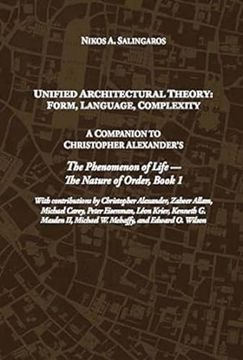 portada Unified Architectural Theory Form, Language, Complexity