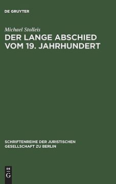 portada Der Lange Abschied vom 19. Jahrhundert 