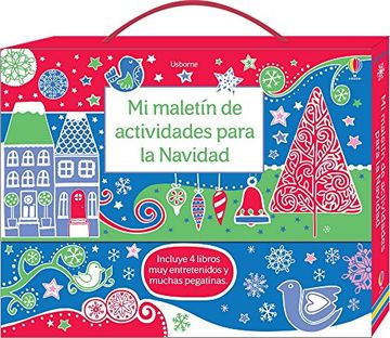 portada Mi Maletín de Actividades Para la Navidad (Set de 4 Libros) (in Spanish)