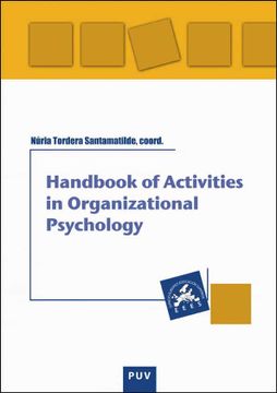 portada Handbook of Activities in Organizational Psychology (en Inglés)