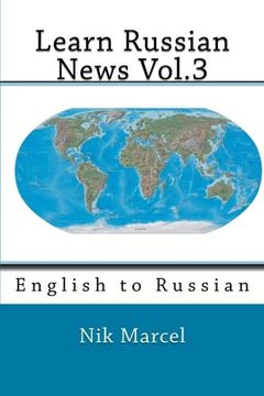 portada Learn Russian News Vol.3: English to Russian (Volume 3)
