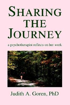 portada sharing the journey: a psychotherapist reflects on her work (en Inglés)