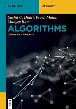 portada Algorithms: Design and Analysis (de Gruyter Textbook) (en Inglés)