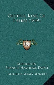 portada oedipus, king of thebes (1849) (en Inglés)