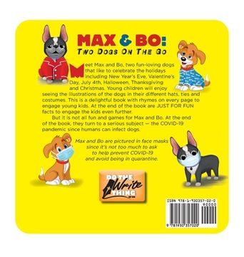 portada Max & Bo: Two Dogs On The Go (en Inglés)