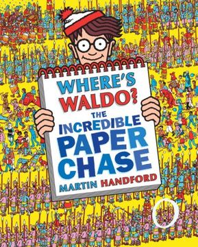 portada Where's Waldo? The Incredible Paper Chase [With Punch-Out(S)] (en Inglés)