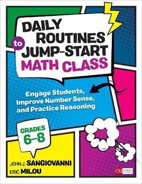 portada Daily Routines to Jump-Start Math Class, Middle School: Engage Students, Improve Number Sense, and Practice Reasoning (Corwin Mathematics Series) (en Inglés)