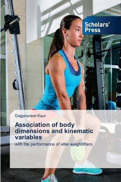 portada Association of body dimensions and kinematic variables (en Inglés)