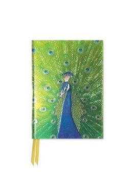portada Peacock in Blue and Green (Foiled Pocket Journal) (Flame Tree Pocket Books)