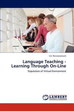 portada language teaching - learning through on-line (en Inglés)