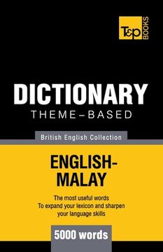 portada Theme-based dictionary British English-Malay - 5000 words (en Inglés)