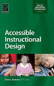 portada Accessible Instructional Design (Advances in Special Education Technology, 2) (en Inglés)