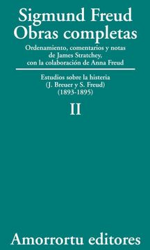 portada Obras Completas. Vol. Ii: Estudios Sobre la Histeria (1893-1895): Estudio Sobre la Histeria (1893-1895) (Obras Completas de Sigmund Freud)