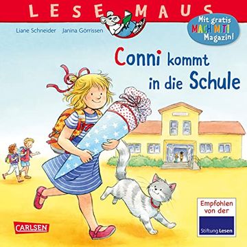 portada Lesemaus 101: Conni Kommt in die Schule: Kleines Bilderbuch für Vorschulkinder (en Alemán)