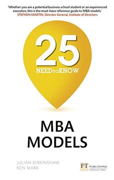 portada 25 NEED TO KNOW MBA MODELS