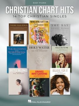 portada Christian Chart Hits: 14 Top Christian Singles Arranged for Easy Piano with Lyrics