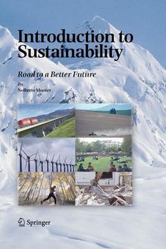 portada introduction to sustainability: road to a better future (en Inglés)