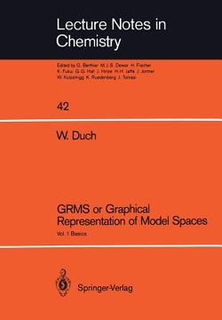 portada grms or graphical representation of model spaces: vol. 1 basics (en Inglés)