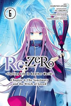 portada RE: Zero -Starting Life in Another World-, Chapter 4: The Sanctuary and the Witch of Greed, Vol. 6 (Manga) (en Inglés)