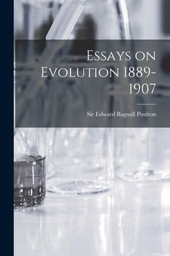 portada Essays on Evolution 1889-1907 [microform] (en Inglés)