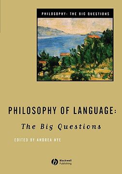 portada philosophy of language: the big questions (en Inglés)
