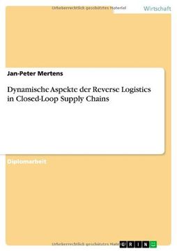 portada Dynamische Aspekte der Reverse Logistics in Closed-Loop Supply Chains (German Edition)