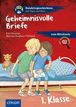 portada Geheimnisvolle Briefe: 1. Klasse (Detektivgeschichten mit Pepe und Max) (in German)