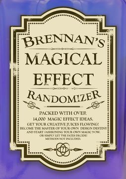 portada Brennan's Magical Effect Randomizer: Ian Brennan's Magical Effect Randomizer. A fun little ideas book for magicians. (en Inglés)