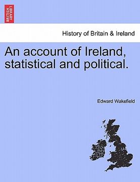 portada an account of ireland, statistical and political. (en Inglés)