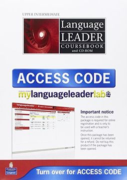 portada Language Leader Upper Intermediate Cours and Cd-Rom Pack 