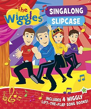 portada The Wiggles: Singalong Slipcase: Includes 4 Wiggly Lift-The-Flap Song Books (en Inglés)