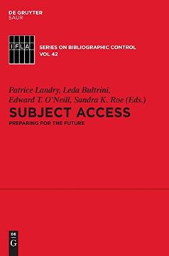 portada Subject Access (Ifla Series on Bibliographic Control) 