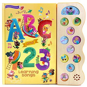 portada Abc and 123 Learning Songs (Early Bird Song Books) 