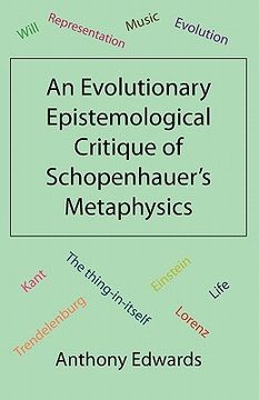 portada an evolutionary epistemological critique of schopenhauer's metaphysics (en Inglés)