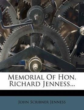 portada memorial of hon. richard jenness...