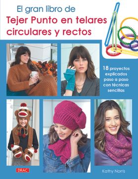 portada El Gran Libro de Tejer Punto en Telares Circulares y Rectos (in Spanish)