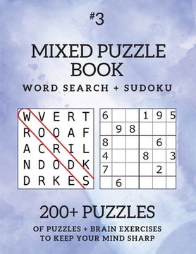 portada Mixed Puzzle Book #3 (en Inglés)
