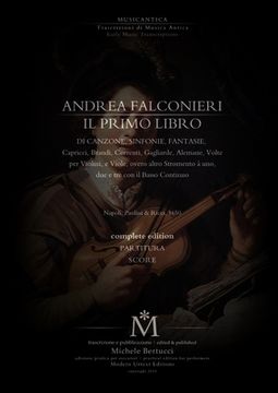 portada Il primo libro di canzone, sinfonie, fantasie etc. - complete edition (in Italian)