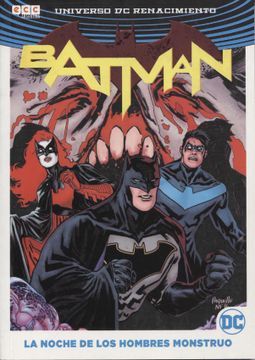 portada Batman la Noche de los Hombres Monstruos