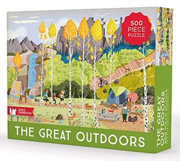 portada Paprocki 500-Piece Puzzle: Great Outdoors Puzzle (in English)