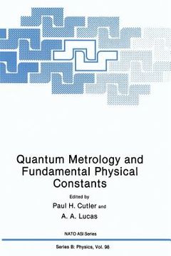 portada Quantum Metrology and Fundamental Physical Constants (en Inglés)