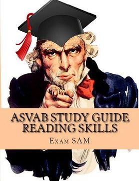 portada ASVAB Study Guide Reading Skills: Reading Skill Preparation & Strategies and Paragraph Comprehension Practice Tests for the ASVAB Test and AFQT (en Inglés)