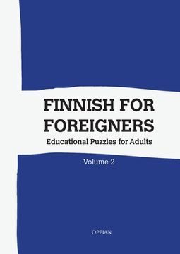 portada Finnish For Foreigners: Educational Puzzles for Adults Volume 2